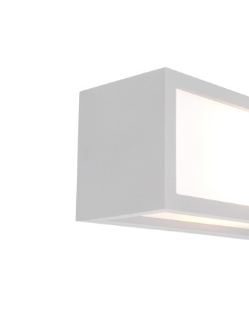 UTAH * APLIQUE EXTERIOR BLANCO IP65 - 1L*E27